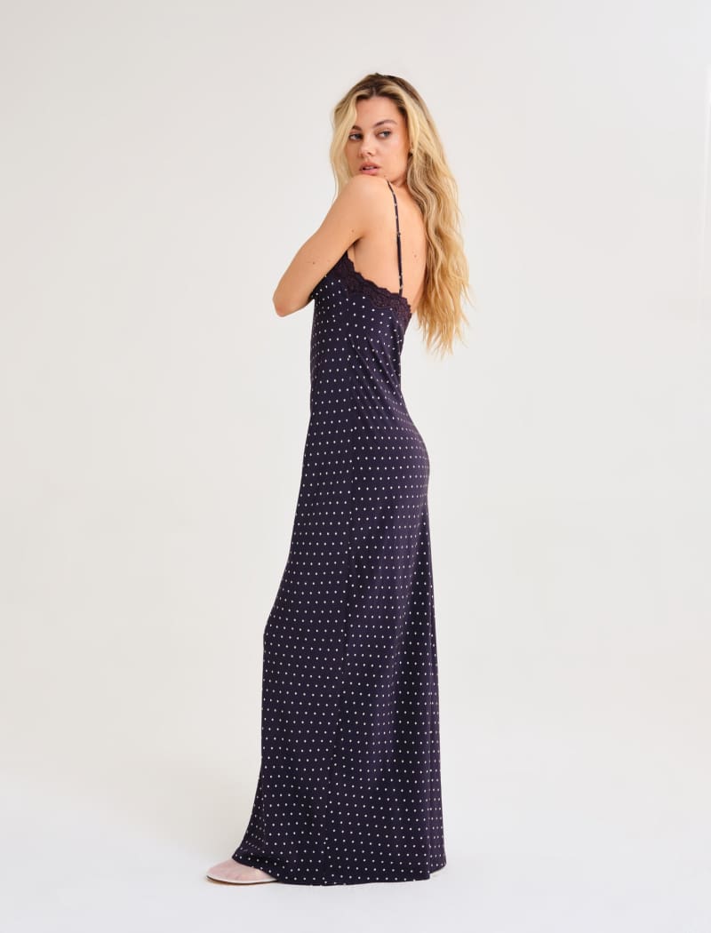 Sinatra Maxi Dress | Coastal Dot - Maxi Dress