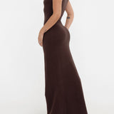 Stella Maxi Dress | Espresso - Maxi Dress