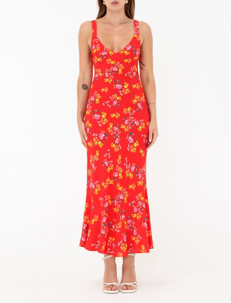 Sunnyside Midi Dress | Havana Bloom - Midi Dress