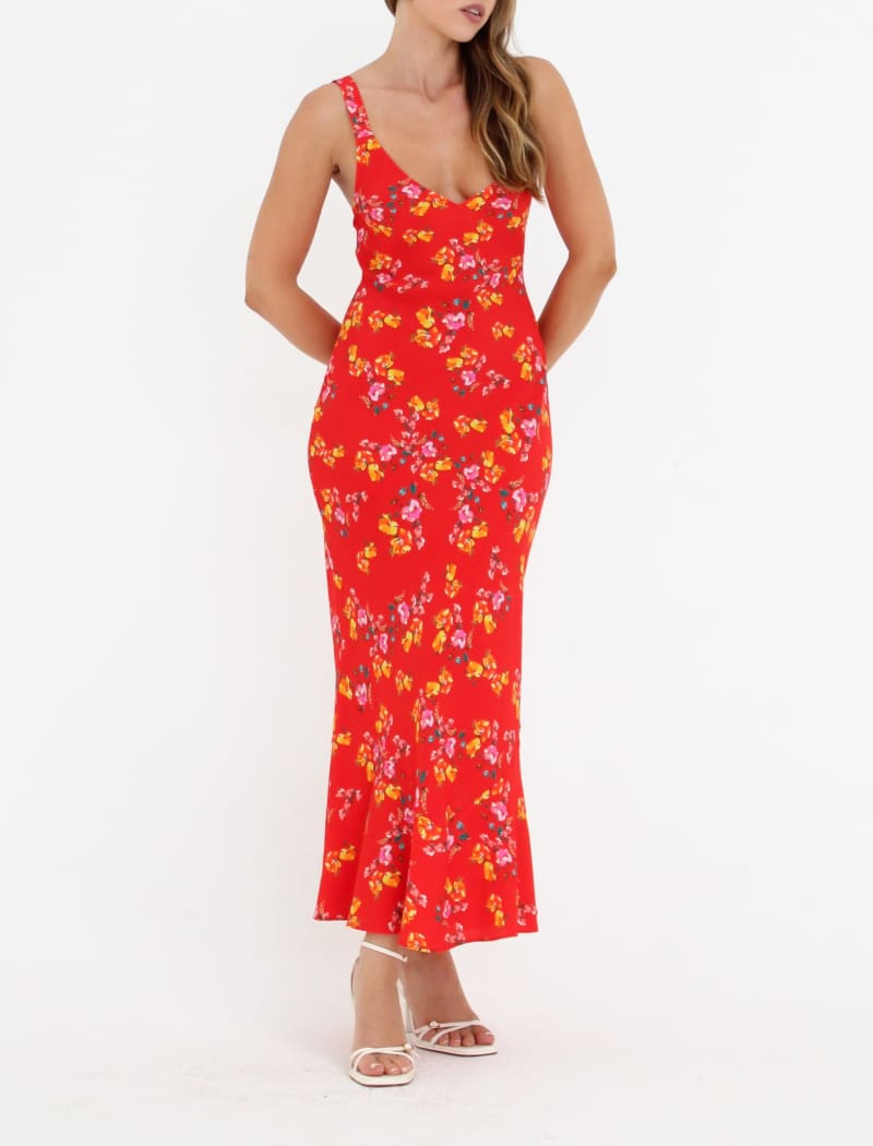 Sunnyside Midi Dress | Havana Bloom - Midi Dress