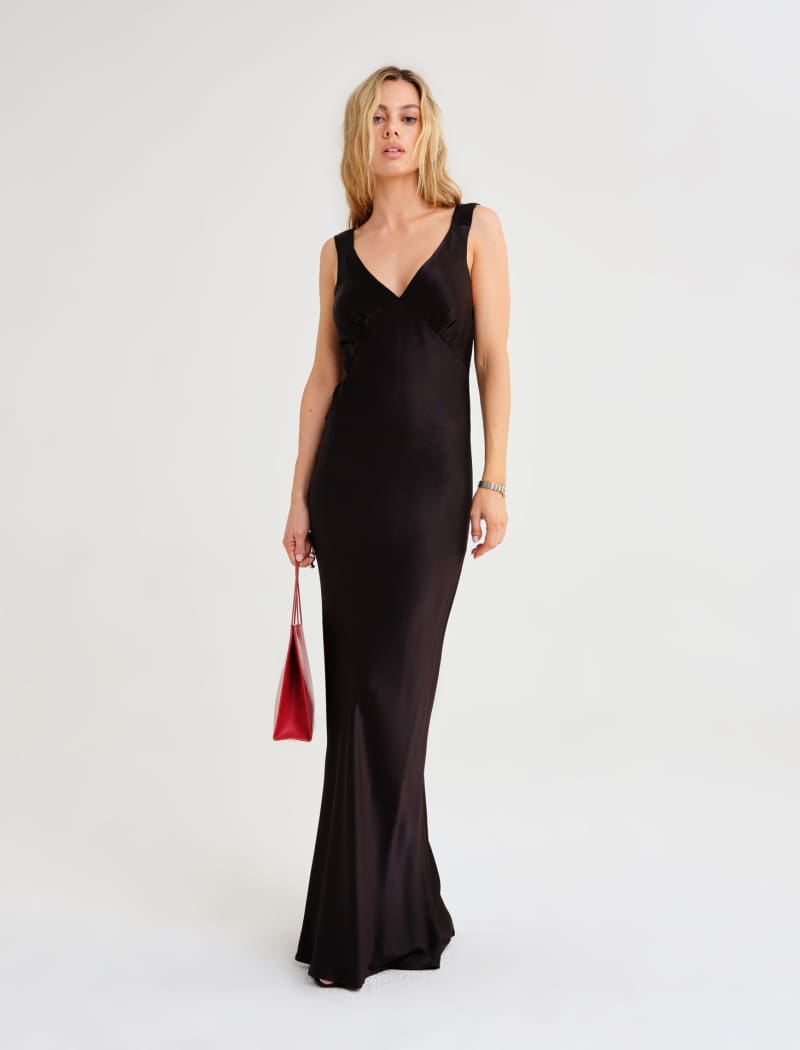 Sunset Strip Maxi Dress | Black - Maxi Dress