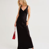 Sunset Strip Maxi Dress | Black - Maxi Dress