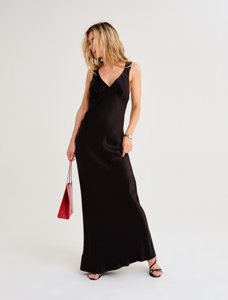 Sunset Strip Maxi Dress | Black - Maxi Dress