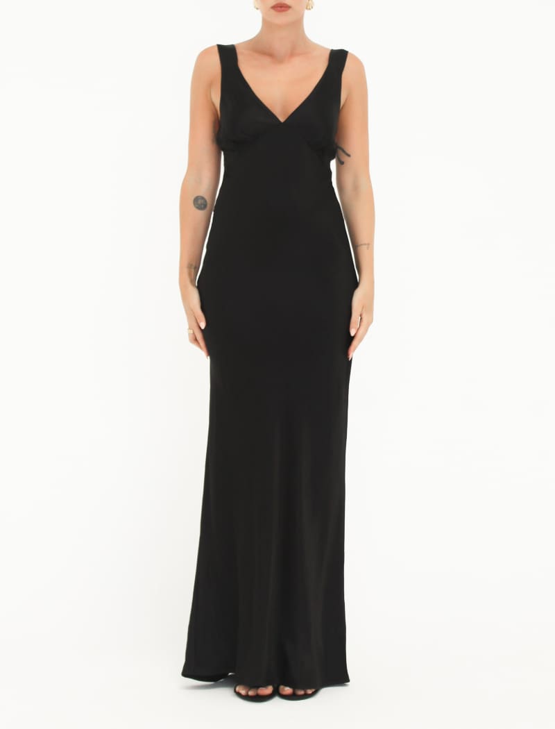 Sunset Strip Maxi Dress | Black - Maxi Dress