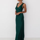 Sunset Strip Maxi Dress | Emerald - Maxi Dress