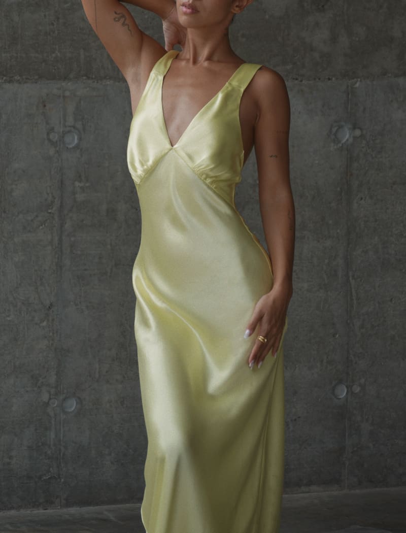 Sunset Strip Maxi Dress | Meringue - Maxi Dress