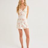 Sunset Strip Mini Dress | Whisper Floral - Mini Dress