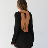 Sweet Talker Mini Dress | Black - Mini Dress