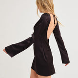 Sweet Talker Mini Dress | Black - Mini Dress