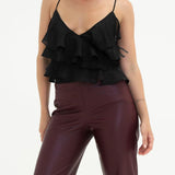 Tango Tank | Black Shimmer - Camis and Tanks