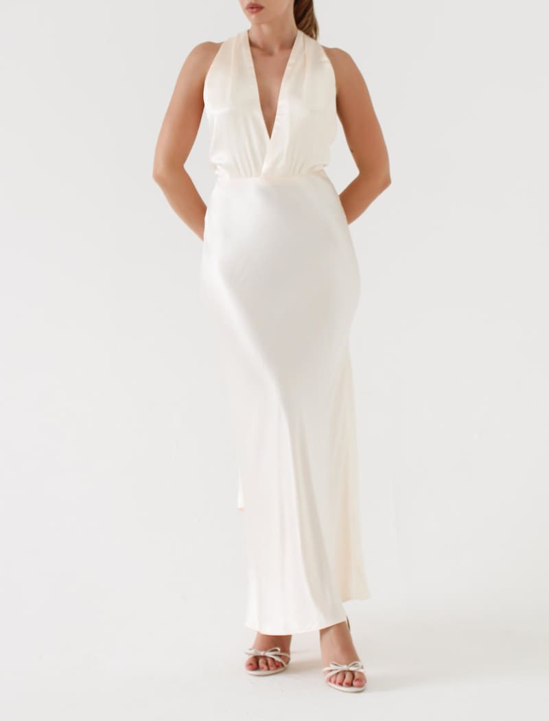 Thelma Midi Dress | Ivory - Midi Dress