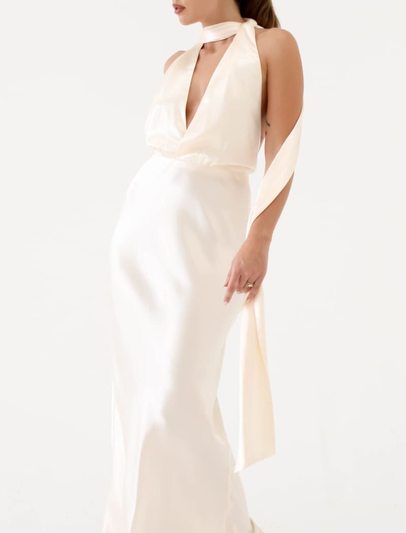 Thelma Midi Dress | Ivory - Midi Dress