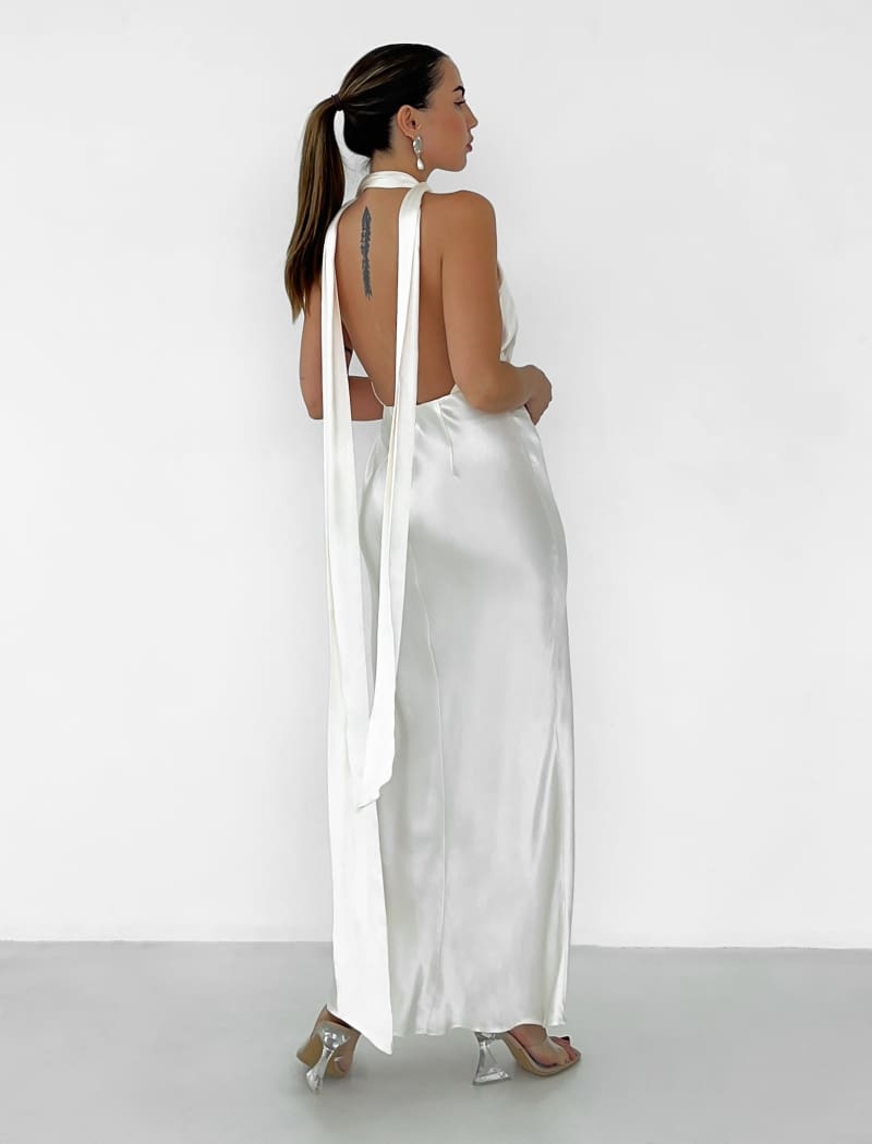 Thelma Midi Dress | Ivory - Midi Dress