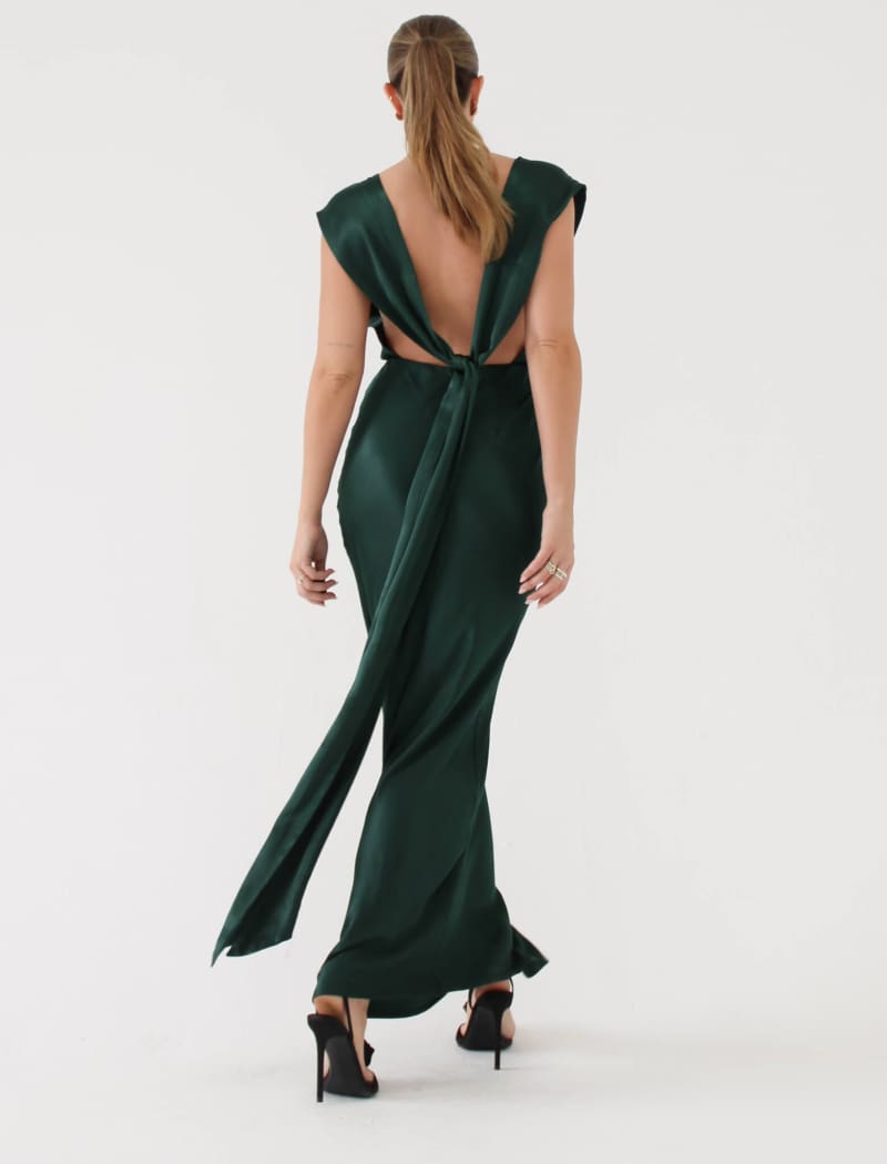 Thelma Midi Dress | Pine - Midi Dress