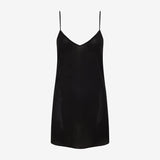 Under Slip Mini Dress | Black