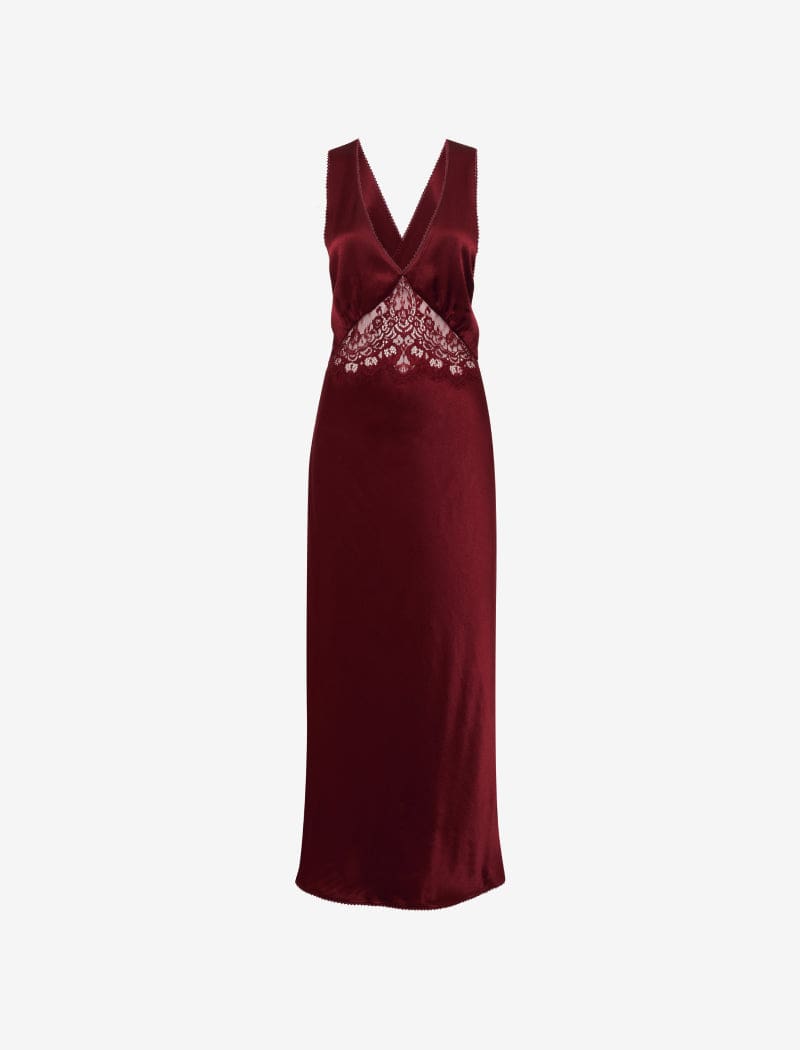 Vanity Midi Dress | Merlot - Maxi Dress