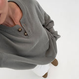 Varsity Henley | Sandstone - Sweaters