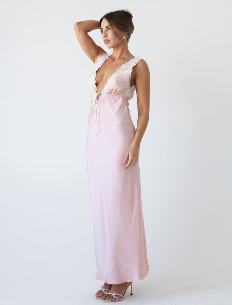 Venice Maxi Dress | Baby Pink