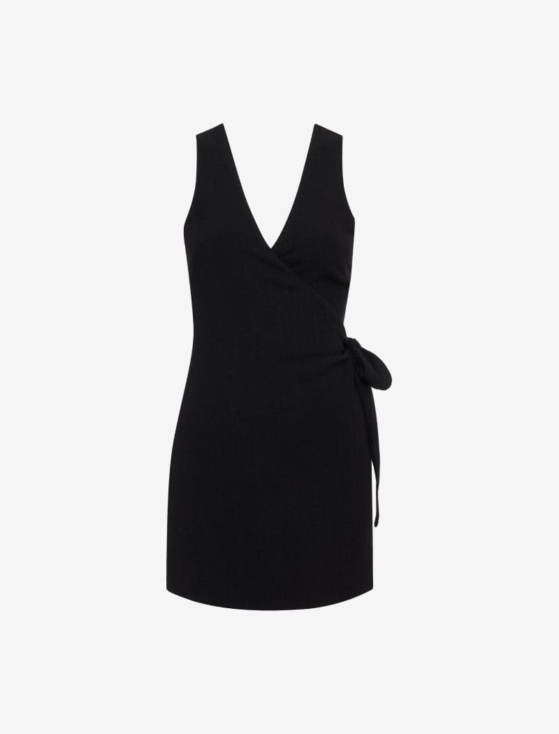 Veranda Mini Dress | Black - Mini Dress