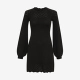 Vermont Mini Dress | Black - Mini Dress