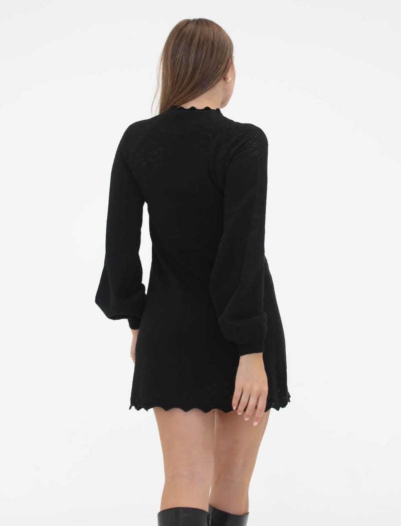 Vermont Mini Dress | Black - Mini Dress