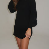 Vermont Mini Dress | Black - Mini Dress