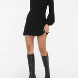 Vermont Mini Dress | Black - Mini Dress