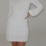 Vermont Mini Dress | White - Mini Dress