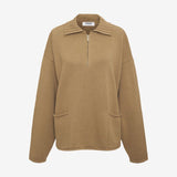 Weekender Quarter Zip | Mushroom - Jackets