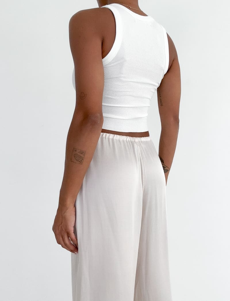 Yankee Tank | White - Camis and Tanks