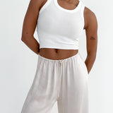 Yankee Tank | White - Camis and Tanks