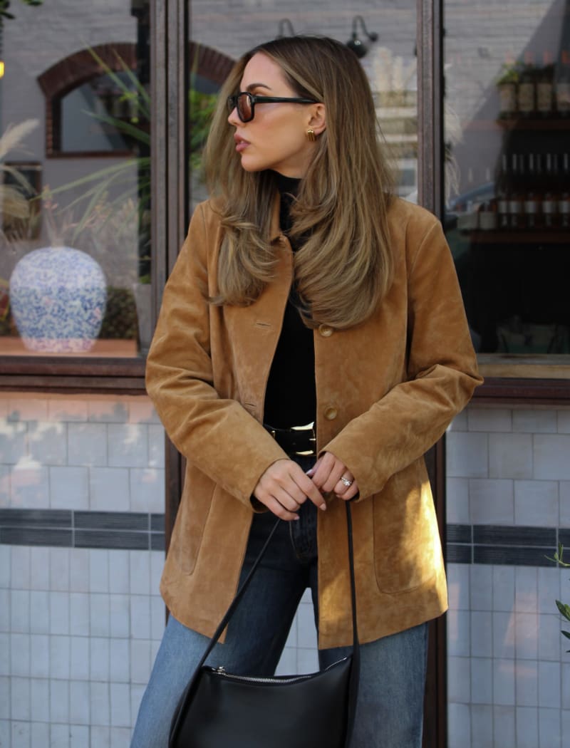 Yellowstone Jacket | Saddle Suede - Jackets