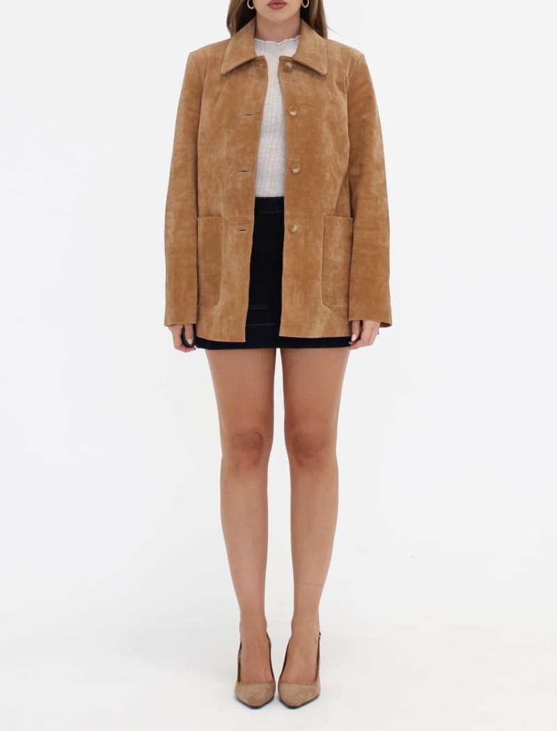 Yellowstone Jacket | Saddle Suede