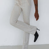 Yellowstone Pant | Cream Suede - Pants