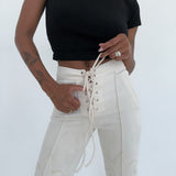 Yellowstone Pant | Cream Suede - Pants