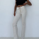 Yellowstone Pant | Cream Suede - Pants