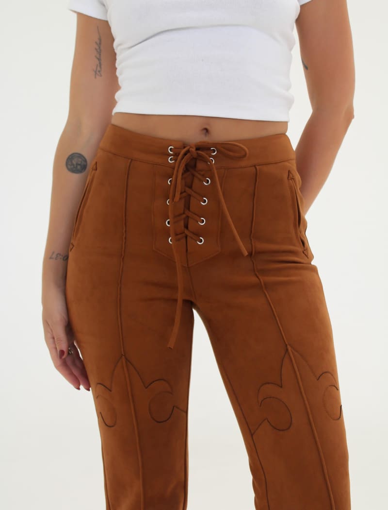 Yellowstone Pant | Saddle Suede - Pants