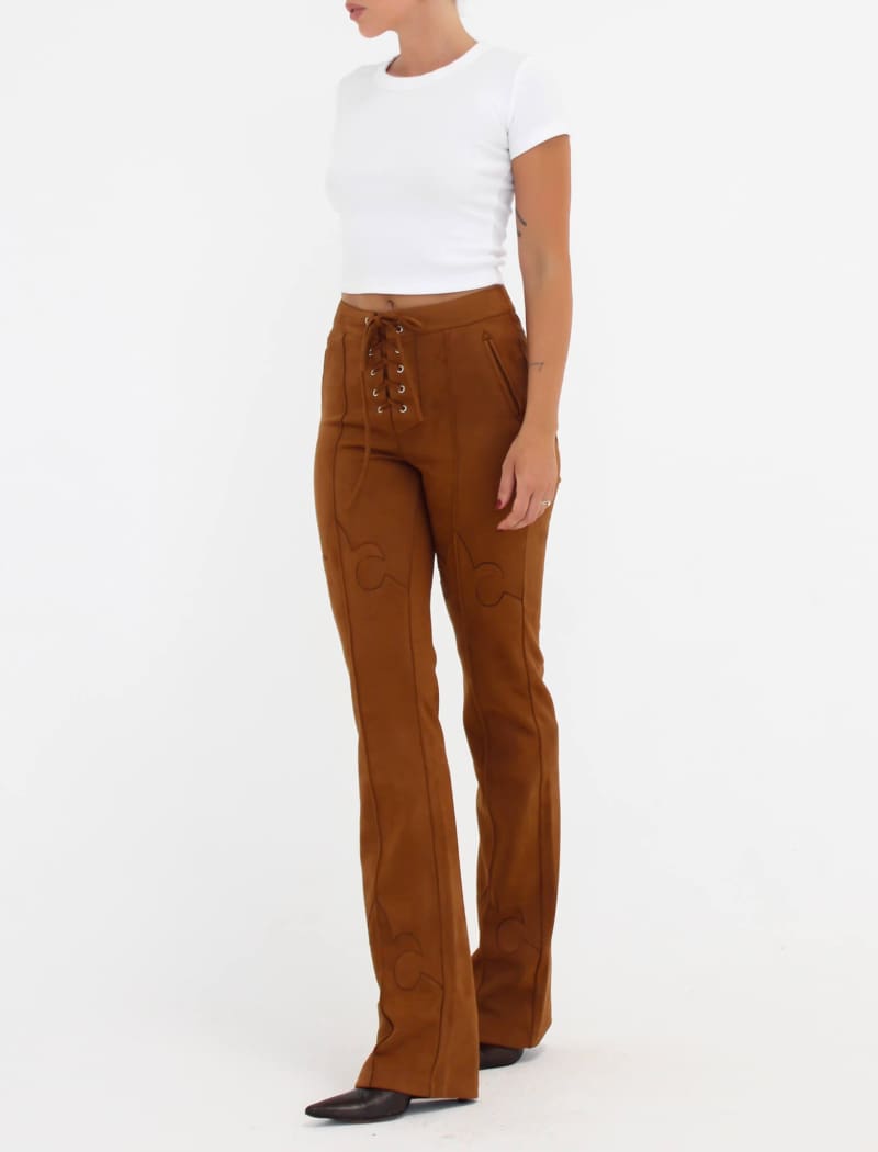 Yellowstone Pant | Saddle Suede - Pants